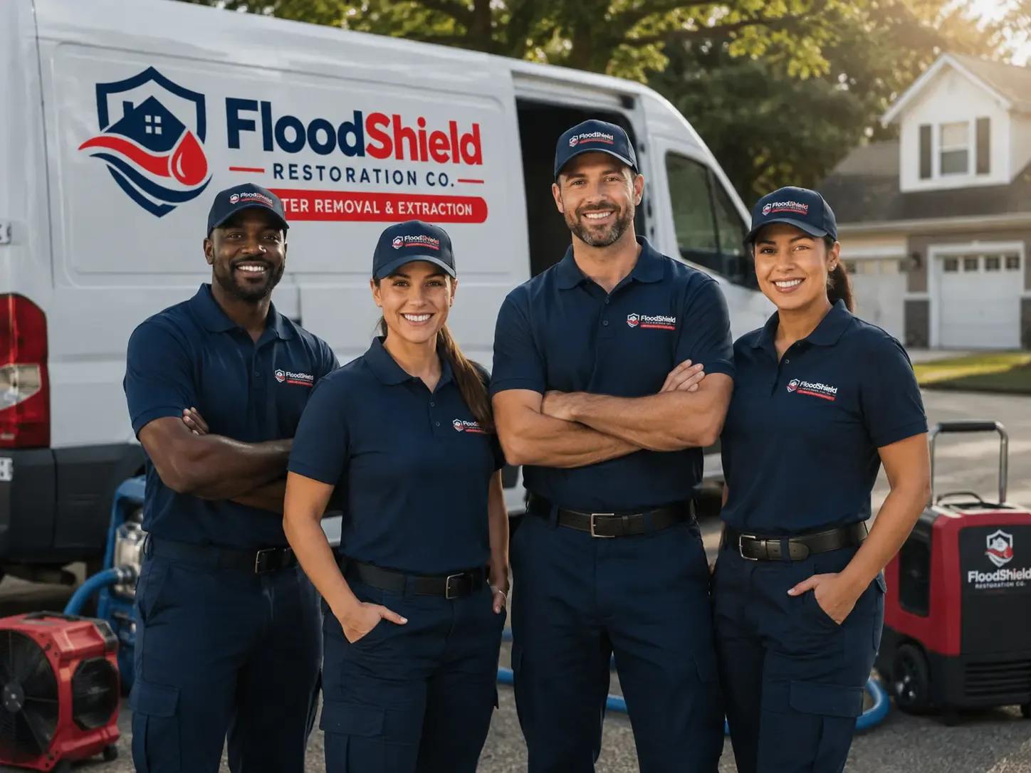 Flood Damage Restoration company in Bozman, MD