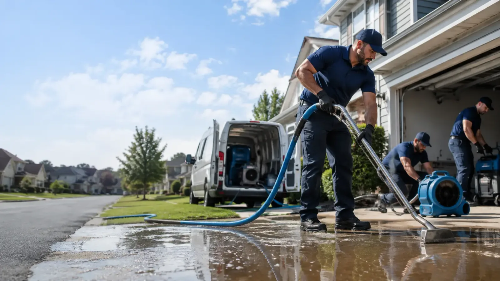 Flood Damage Restoration in Bozman, MD